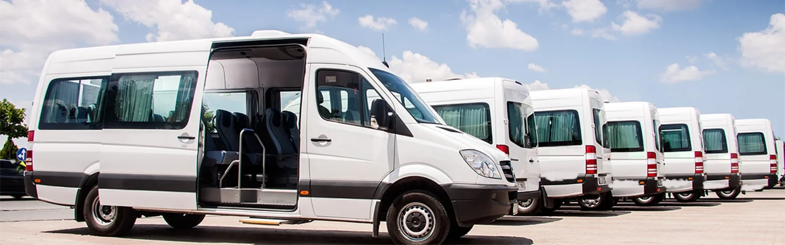 Uçan Turizm servis araçlarının oluşturduğu filo
